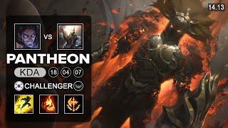 Pantheon vs Sylas Mid - KR Challenger - Patch 14.13 Season 14