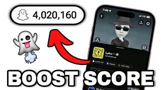 How to Boost Snapchat Score RAPIDLY (QUICK AND EASY METHOD) | Snapchat Score Hack - 2024