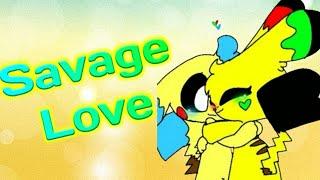 Savage Love meme (Lightning sky 4 x Rihanna chu gastador pokemon)