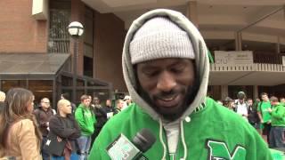 MarshallU's Three Questions w/ Marshall Football