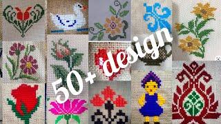 50+ beautiful cross stitch design.