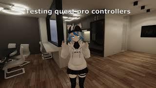 Using Quest Pro Controllers With Quest 2! (VRChat)