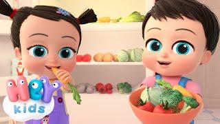 Super-héros de la nourriture ! | Apprendre les Légumes en Chanson ️ | HeyKids en Français