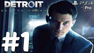 DETROIT Become Human - Gameplay Walkthrough Part 1 - Full Demo (PS4 PRO) 1080p 60fps