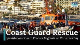 Dozens of Migrants Rescued on Christmas Day off Canary Islands | News Today | AM1I