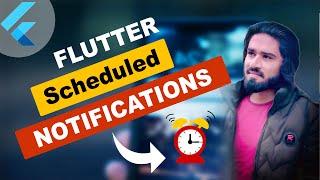 Flutter Scheduled Notifications | Alarm App in Flutter by using flutter_local_notifications plugin