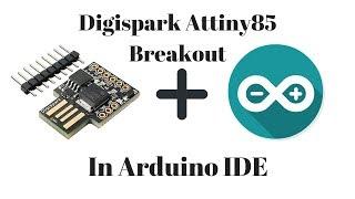 How to install Attiny85 Digispark board driver in windows OS and use in Arduino IDE