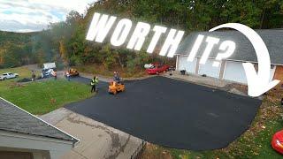 Was This $20k Blacktop Driveway Worth It?!?