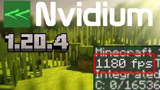 BEST Minecraft FPS Boost Mod - Nvidium 1.20.4 Download & Install Tutorial