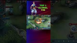 Top 1 Global Yin *Maniac* gameplay  #yin #mlbb