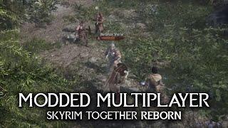 Skyrim Together Reborn Gameplay! (Heavy Modded Setup)