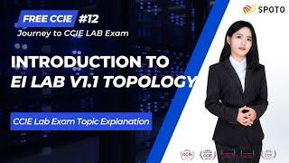 NEW - Introduction to 2024 CCIE EI LAB V1.1 Topology