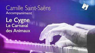 THE SWAN - Camille Saint-Saëns (FULL piano accompaniment)