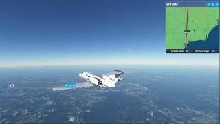 MSFS Flight Simulator| Live |  Test run on flying a jet for the first time