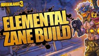 Borderlands 3 | Elemental Zane Build! (The BEST Level 72, Mayhem 10 & 11 Zane Build!)