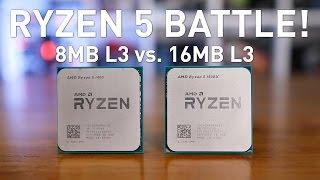 Ryzen 5 1400 vs. 1500X: 8MB vs. 16MB L3 Gaming Test!