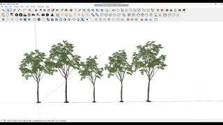 Randomize rotation in SketchUp using extension