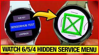 Galaxy Watch 6, 5 & 4 secret diagnostic codes!