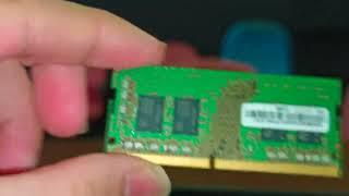 Samsung 8GB DDR4 PC4-3200AA 3200Mhz Notebook RAM installation