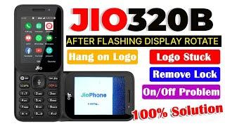 Jio F320B After Flash Screen Rotate Negative Problem Solution | Jio F320B Flashing full solution