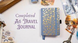 A travel journal is the best souvenir  UK Travel Journal Flip Through