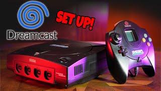 How To Set Up Your SEGA DREAMCAST Console | Nostalgic Video Games Walkthrough