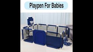 Imported Baby Boy Girl Baby Playpen Indoor Installation Assembly Instruction