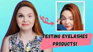 Testing eyelashes Products| VIX GLAM