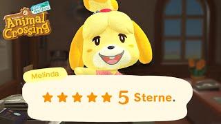 So BEKOMMT ihr die 5 STERNE ⭐ in Animal Crossing: New Horizons!