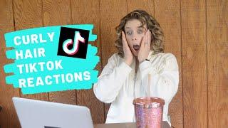 Reacting to CURLY HAIR TIKTOKS! Trends, Myths, Product Reviews, and EPIC FAILS!