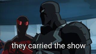 Agent Venom And Scarlet Spider Not Getting Along For 3 Minutes