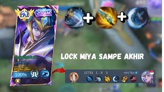 LOCK MIYA SAMPAI AKHIR !! AUTO DI BAC"TIN TEAM & BUILD TOP GLOBAL IRITHEL ~ MOBILE LEGEND