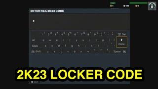 WORKING LOCKER CODE IN NBA2K23 MYTEAM | 2K23 LOCKER CODES