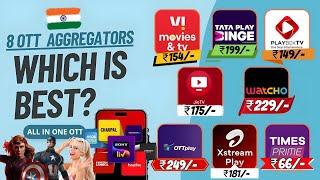 OTTplay vs Watcho vs Tata Play Binge vs ViMTV vs Xstream Play vs JioTV vs Timesprime vs Playbox TV