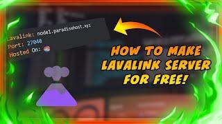 How To Make Free Private Lavalink Server | Paradise Hosting | 24/7 Free