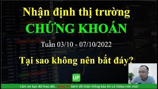 Nhận định thị trường chứng khoán tuần 03/10 - 07/10/2022 (Tại sao không nên bắt đáy)