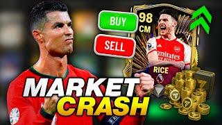 The Market is Crashing! Make Coins Now! FC Mobile Market Update!