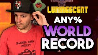 Luminescent Any% [Former] World Record Speedrun 33:33 - Super Mario World ROM Hack