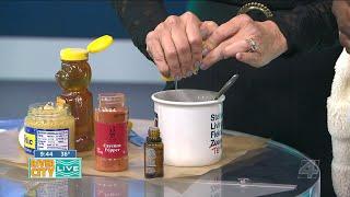 Mixing up a homemade remedy to keep combat flu season