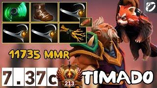 Pos 1 Lone Druid [Bear Necessities] - 11735 MMR - Timado - 7.37c - Immortal Dota