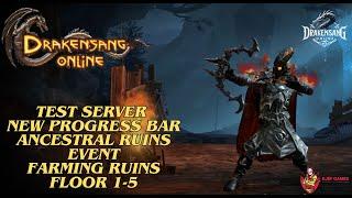 Drakensang Online - Test Server New Progress Bar Ancestral Ruins Event, Farming 1-5, Drakensang, Dso