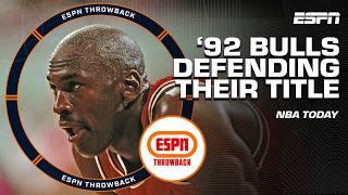 TOP HIGHLIGHTS: Michael Jordan & the Bulls defend their 1991 NBA Championship  | ESPN Throwback