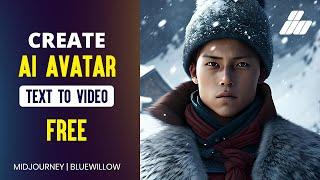 How to Create AI Avatar Free | How to use BlueWillow AI | Generate AI Video from Text #ai #aitools