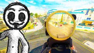 Warzone's "Red Dot Sight" Sniper Challenge