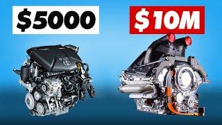 Mesin Normal $5000 vs Mesin Formula 1 $10 Juta