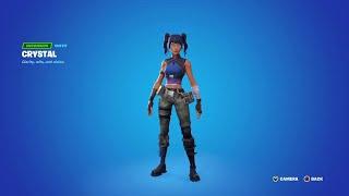 Fortnite Crystal Skin Preview !!! 