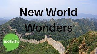 New World Wonders | practice English with Spotlight