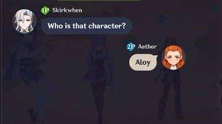 Lol, this New Player didn’t know who aloy is..