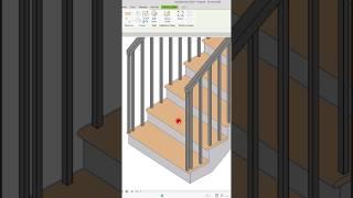 How to control TREADs on stairs? #revit #architecture