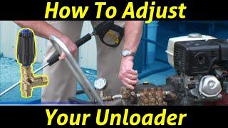 How to Adjust a Pressure Washer Unloader with Larry Hinckley from PowerWash.com